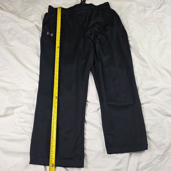 Under Armour Mens Size Large Black Loose Fit Pants Lightweight Activewear Casual - Picture 8 of 9